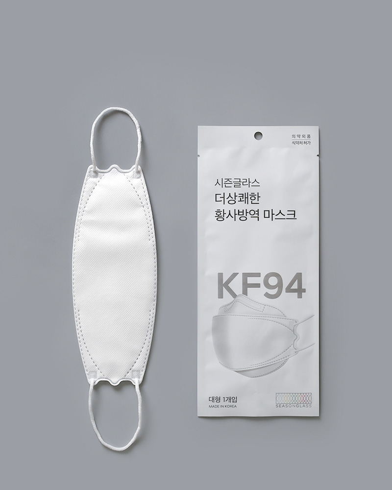 시즌글라스 - [정기구독]시즌글라스 KF94 마스크(대형) 50매