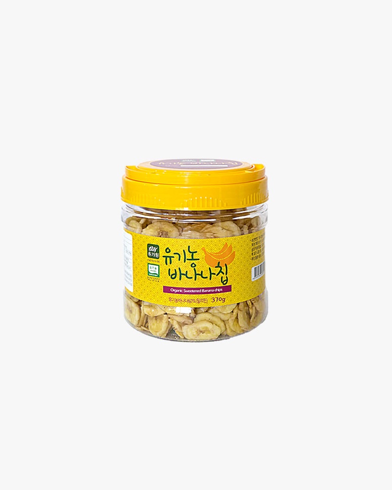 시즌글라스 - 유가원 유기농 바나나칩 (370g)