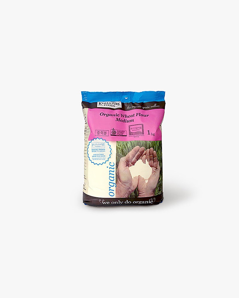 시즌글라스 - 키알라 유기농 밀가루 중력분 1kg
