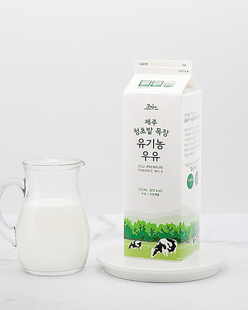 시즌글라스 I 청초밭 유기농 우유